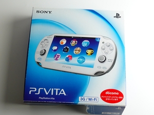 美品 メモリーカード16GB付き SONY PS Vita PCH-1000 3G/Wi-Fi ホワイト
