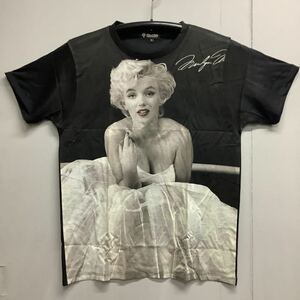 DBR7B. デザインTシャツ Lサイズ　Marilyn Monroe ③ マリリンモンロー　半袖Tシャツ 