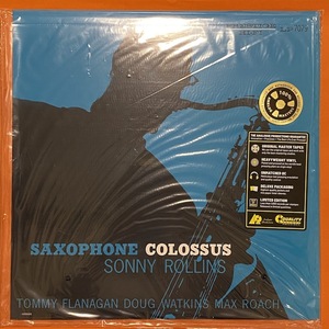 新品未使用 高音質盤 SONNY ROLLINS - SAXOPHONE COLOSSUS ANALOGUE PRODUCTIONS PRESTIGE APRJ 7079
