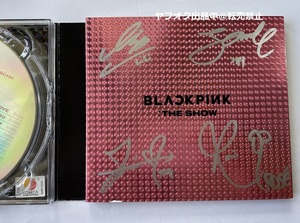 BLACKPINK★全員直筆サイン★2021 [THE SHOW] LIVE CD(韓国盤)