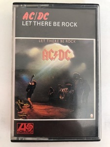 ■希少UKオリジナルカセット■AC/DC / LET THERE BE ROCK 1977年 英ATLANTIC版 美品