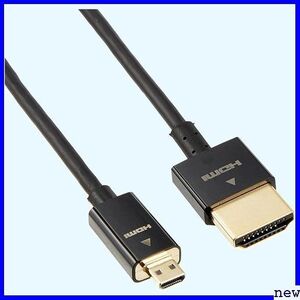 新品送料無料◆ エレコム CAC-HD14SSU15BK ブラック スーパース 1.5m ケーブル HDMI micro 152