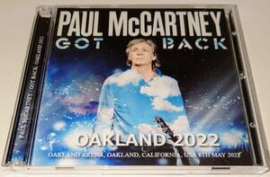 PAUL McCARTNEY / GOT BACK ツアー2022 (2CDR) 5月6日オークランド公演・最新音源/完全収録盤