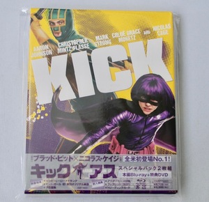 KICK ASS 『キック・アス』　BD盤　初回限定特典DVD＆ブックレット＆トレーディングカード付　スペシャルパック2枚組