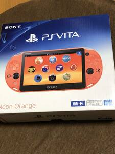 PlayStation Vita Wi-Fiモデル ネオン・オレンジ　PCH-2000ZA24　PSVITA