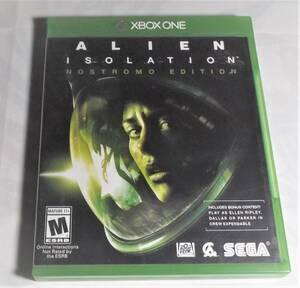 【 Xbox One Edition 】Alien Isolation Nostromo Edition (輸入版） ESRBレーティング: M 17歳以上 | 2014 | ACCGUY 英語版【中古】