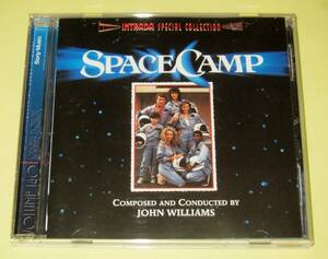 レア廃盤CD　スペース・キャンプ　サウンドトラック　ジョン・ウィリアムズの名スコア　14曲：3000枚限定　即決オマケで国内盤解説書付き