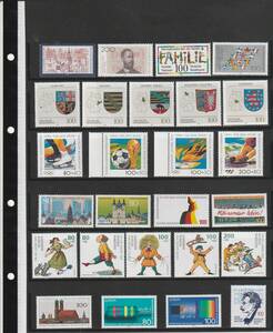 ドイツ 1994年 未使用 まとめ 外国切手