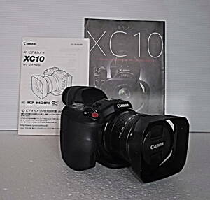 極美品　CANON 4K ビデオカメラ　XC10　（即決はおまけ　マイク名機　SHURE・RODE　2台付き）
