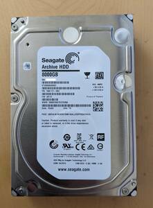【中古/判定正常】Seagate ST8000AS0002 8TB(SATA/3.5inch/Archive HDD)
