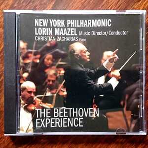 【自主制作・非売品】マゼール ニューヨーク・フィル/ THE BEETHOVEN EXPERIENCE ベートーヴェン：ピアノ協奏曲第1番 交響曲 第5番「運命」