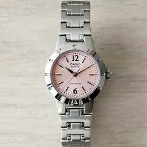 新品未使用 CASIO カシオ コレクション レディース腕時計 ピンク 金属ベルト