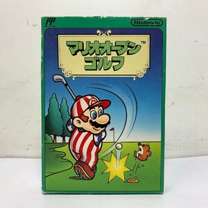 ファミコン FC① マリオオープンゴルフ＜動作正常／箱・取説付き＞MARIOOPEN GOLF Nintendo NES HVC-UG □