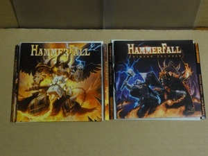 CD HammerFall ハンマーフォール 2枚 セット 送料無料 輸入盤 2019年 2002年(ボ―ナス曲あり) パワーメタル