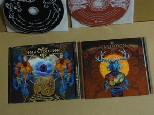 CD MASTODON マストドン 2枚 セット 送料無料 輸入盤 2006年 2009年 Reprise Sire 