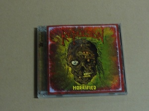 2CD REPULSION HORRIFIED 送料無料 2枚組 リパルジョン 1986年 DEMO LIVE スラッシュメタル グラインドコア パンク