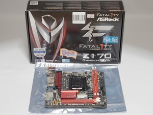 【美品】ASRock Fatal1ty Z170 Gaming-ITX/ac 第6世代&第7世代対応 送料無料