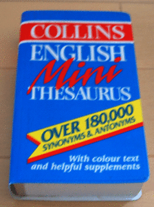 コリンズ　ミニ英語　同義語・反対語辞典　Collins Mini English Thesaurus