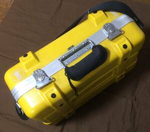 ◆ kenko ケンコー カメラ 機材用 ハードケース 黄色 イエロー