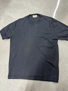 セッテフィーリカシミヤsettefili cashmere ニット半袖グレー48Tシャツ 