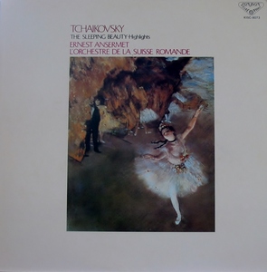 LP盤 （送料込み）エルネスト・アンセルメ/Suisse Romande Tchaikovsky 「眠りの森の美女」ハイライツ