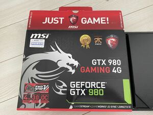 MSI GeForce GTX 980 GAMING 4G 動作未確認 ジャンク【ゲーミンググラフィックボード】