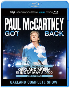 PAUL McCARTNEY / GOT BACK TOUR : OAKLAND DAP HIGH 2022 Blu-ray