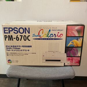 未使用 未開封 エプソン EPSON カラリオプリンター PM-670C 送料無料