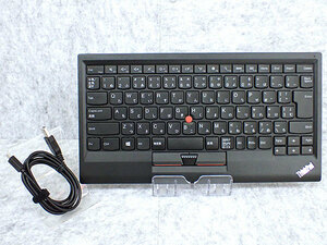 【中古 良品】Lenovo ThinkPad トラックポイントキーボー ド KU-1255 日本語 JIS USBキーボード(MCA297-3)