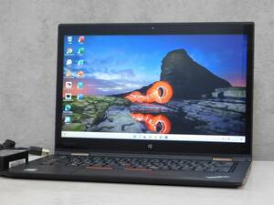◎良品 Lenovo ThinkPad X1 Yoga Core i5 6200U 2.3GHz 8GB SSD 256GB 14インチ フルHD タッチパネル Office2021 Win11 管AG-734