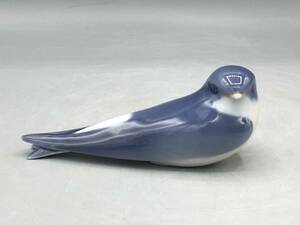 ロイヤルコペンハーゲン ツバメ 燕 鳥 フィギュリン デンマーク製 置物 陶器