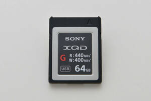 【中古 送料無料】SONY XQDメモリーカード QD-G64E 64GB