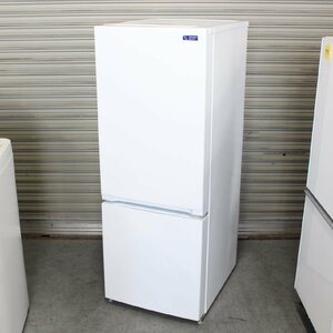 T993) ☆高年式☆ YAMADA ノンフロン冷凍冷蔵庫 YRZ-F15G1 156L 2021年製 ホワイト 2ドア 右開き ガラス棚 冷蔵庫 ヤマダセレクト 単身