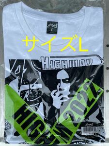 Bz LIVE-GYM 2022 Highway X ツアーグッズ　Tシャツ(白、Lサイズ) 新品未開封品