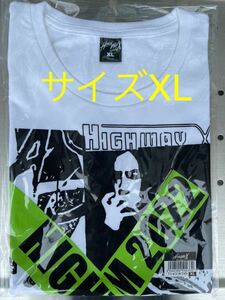 Bz LIVE-GYM 2022 Highway X ツアーグッズ　Tシャツ(白、XLサイズ) 新品未開封品