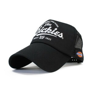 ディッキーズ Dickies クラシックロゴ メッシュキャップ ブラック 野球帽　帽子　メンズ　レディース キャップ