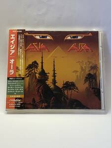 ASIA／AURA／エイジア／オーラ／国内旧規格盤CD／帯付／2001年発表／7thアルバム／廃盤