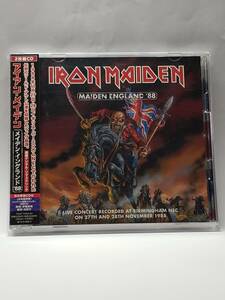 IRON MAIDEN／MAIDEN ENGLAND ’88／アイアン・メイデン／メイデン・イングランド’88／国内盤CD／帯付／2枚組仕様／2013年リマスター盤