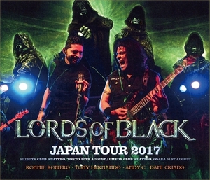 ローズ・オブ・ブラック『 東京＆大阪 2017 』4枚組み Lords of Black