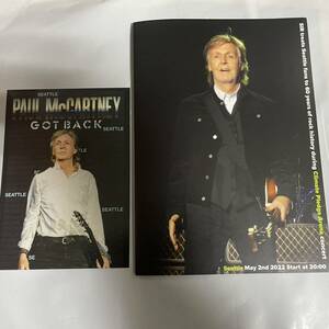 最新盤 残少 PAUL McCARTNEY SEATTLE FIRST DAY 2022/5/2 EXPRESS PROMOTION EDITION (3CD) ビートルズ　ポールマッカートニー　Beatles