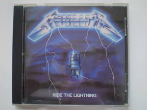 中古CD　　メタリカ　　ライド・ザ・ライトニング　　Metallica　　Ride the Lightning　　輸入盤