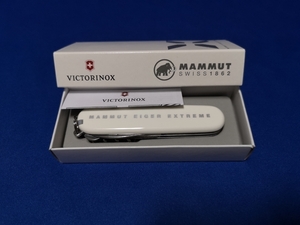 MAMMUT EXTREME Pocket Knife 2019/20【新品】マムート ビクトリノックス ホワイトバージョン