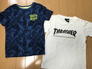 THRASHER H&M キッズTシャツ 2枚セット サイズ130