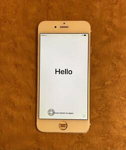 中古 純正品 iPhone6 白 フロントパネル 　タッチ スライド 操作出来ました 。ジャンク