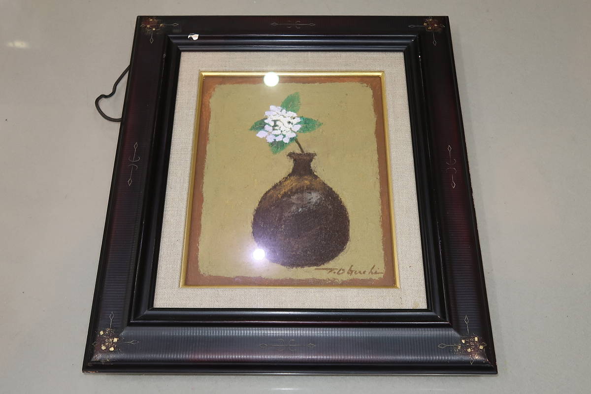 【真作】絵画　T.Horii　油彩3号　風景画　逸品　T93 真作】絵画 T.Horii 油彩3号 風景画 逸品 T93 真作】絵画 T.