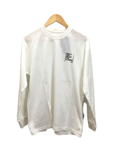 THE NORTH FACE◆L/S WALLS TEE/NT81920/カットソー/M/-/WHT