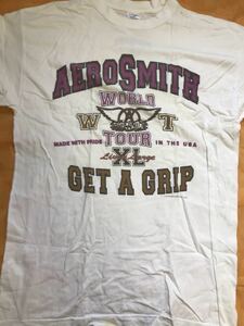 ☆ エアロスミス Tシャツ　XL / Aerosmith get a grip ツアー　ロック　/ モトリークルー　ガンズ メタリカ　アイアンメイデン　Burrn