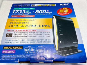 NEC Aterm WG2600HP2 PA-WG2600HP2 Wi-Fi 無線LAN ブロードバンドルーター