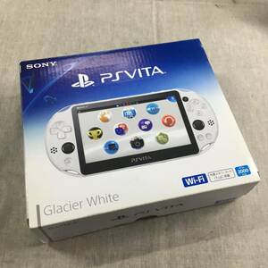 現状品 PlayStation Vita Wi-Fiモデル グレイシャー・ホワイト(PCH-2000ZA22)　中古