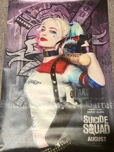  ホットトイズ 1/6スケールフィギュア スーサイド・スクワッド ハーレイ・クイン Harley Quinn シルクポスター付